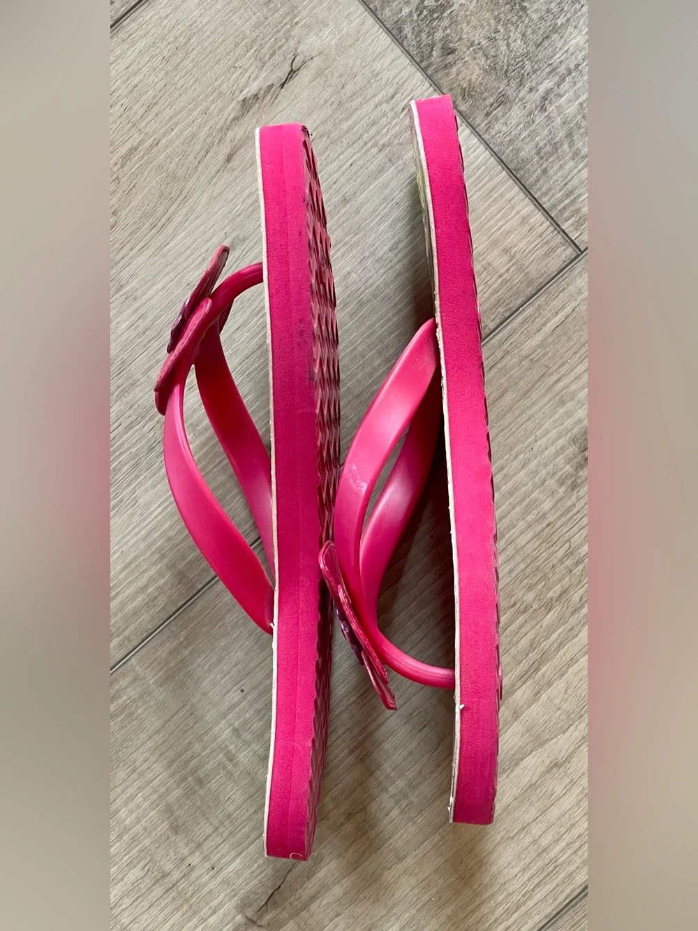 Vera Bradley Make Me Blush Flip-Flops Women’s Size M